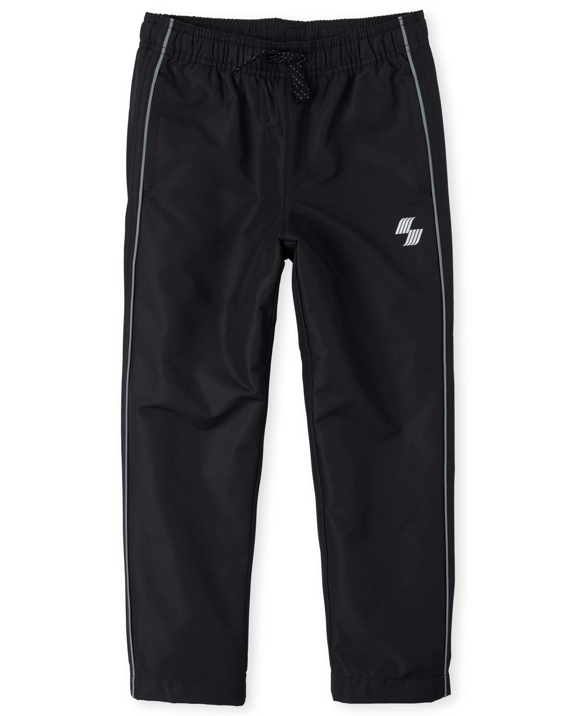 Boys PLACE Sport Woven Wind Pants - BLACK | The Children's Place