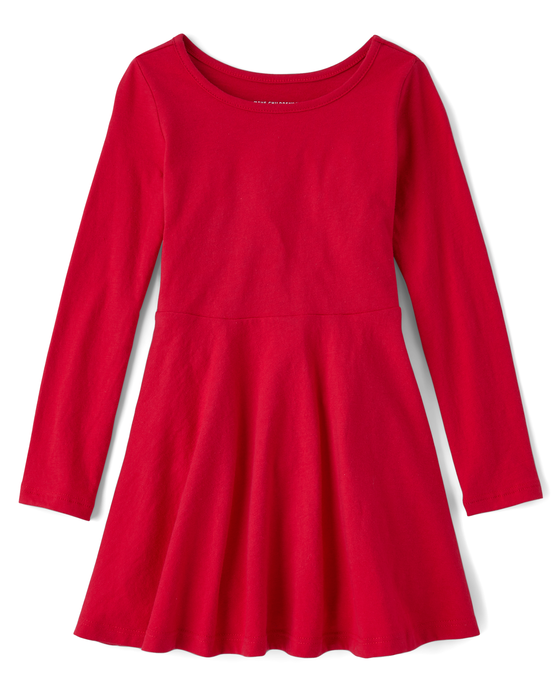 white christmas dresses Waverly Red Racer-Neck Sleeveless Skater Mini Dress – Club L London main image 0