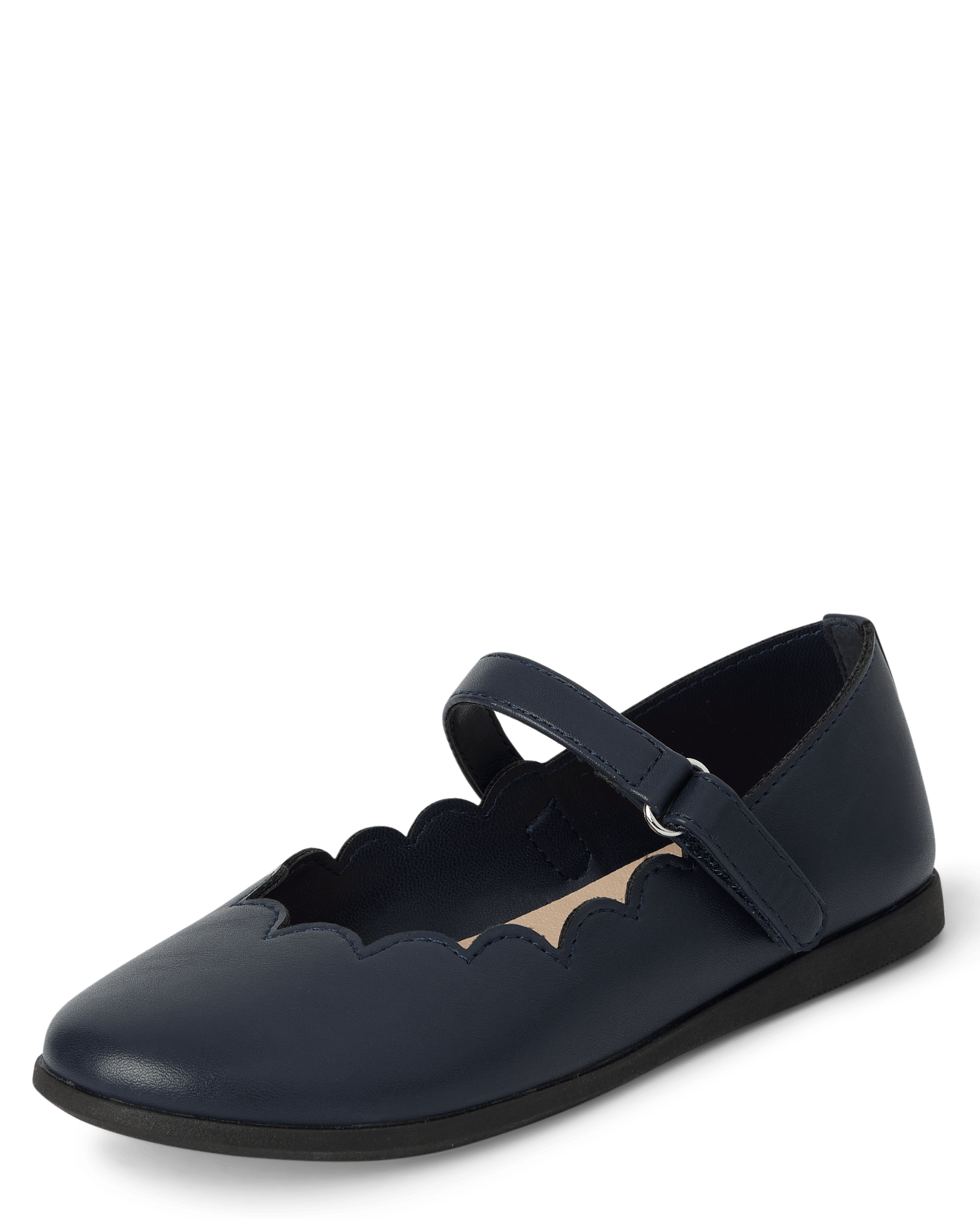 Mocassini Finta Pelle Mocassini Scuola Per Ragazze Neri Finta - Foto 2