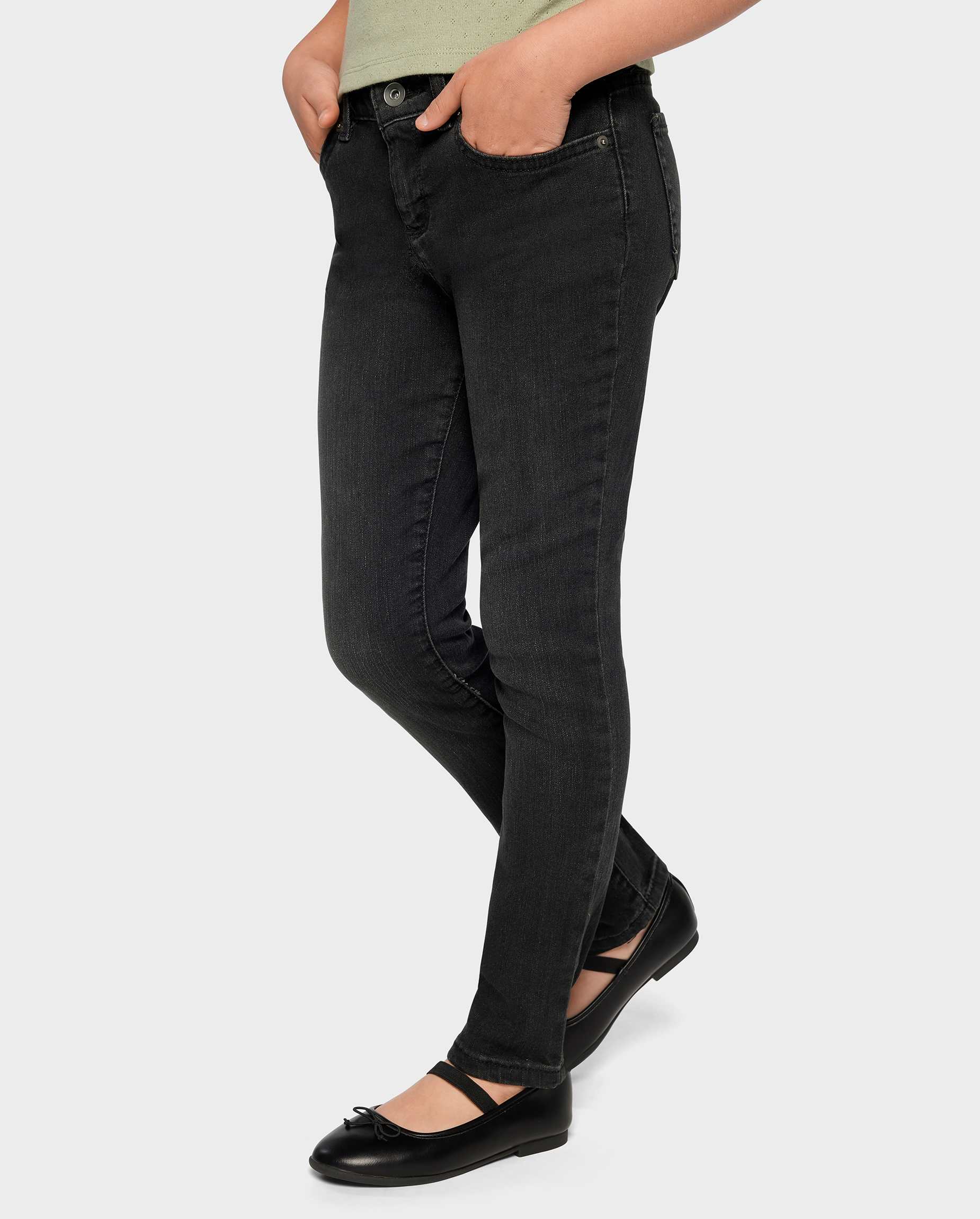 Girls Basic Skinny Jeans - DENIM | The Children's Place CA