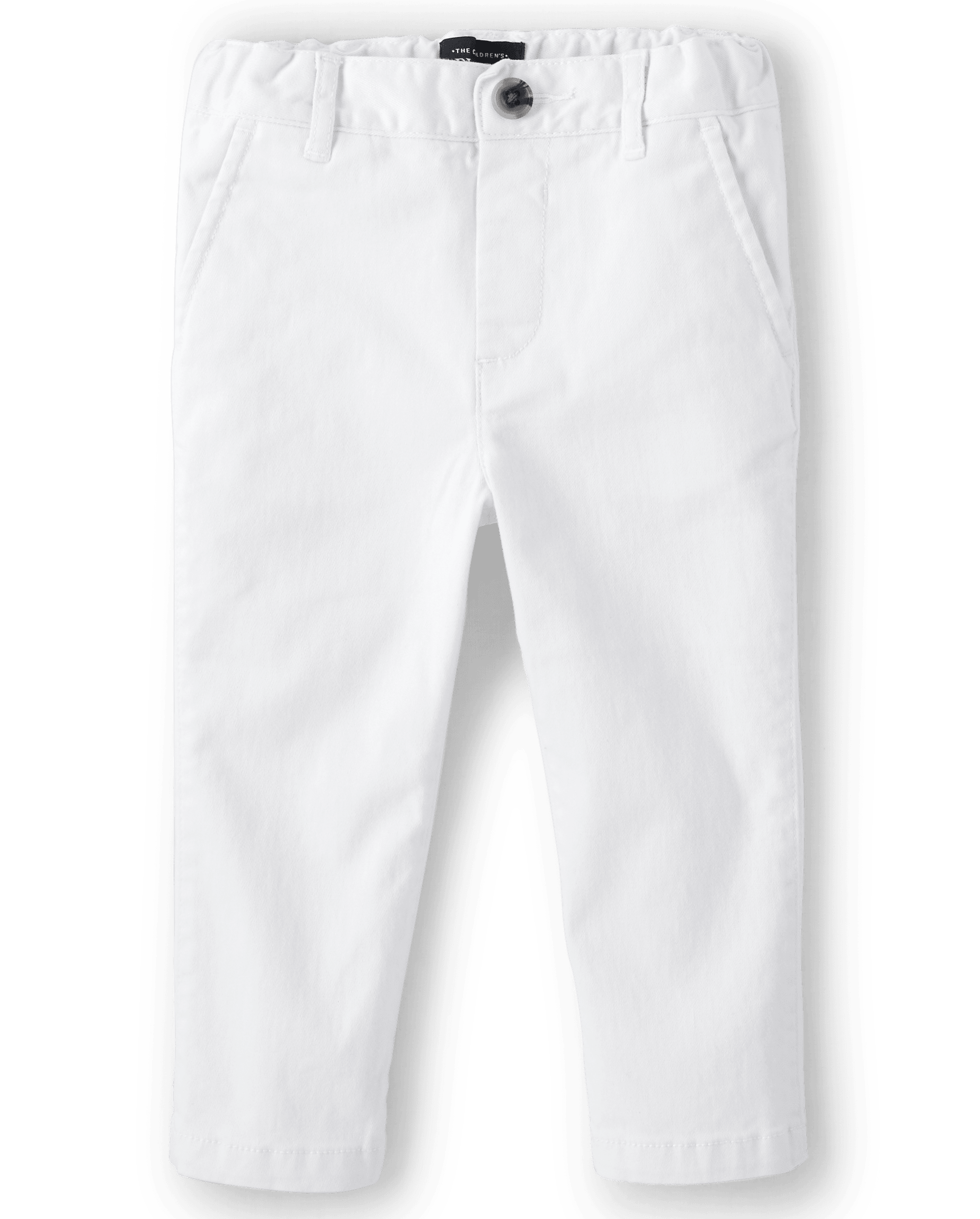 The Children's Place Toddler Boys Stretch Chino Pants - 2-Pack Cotton Twill Slim Fit