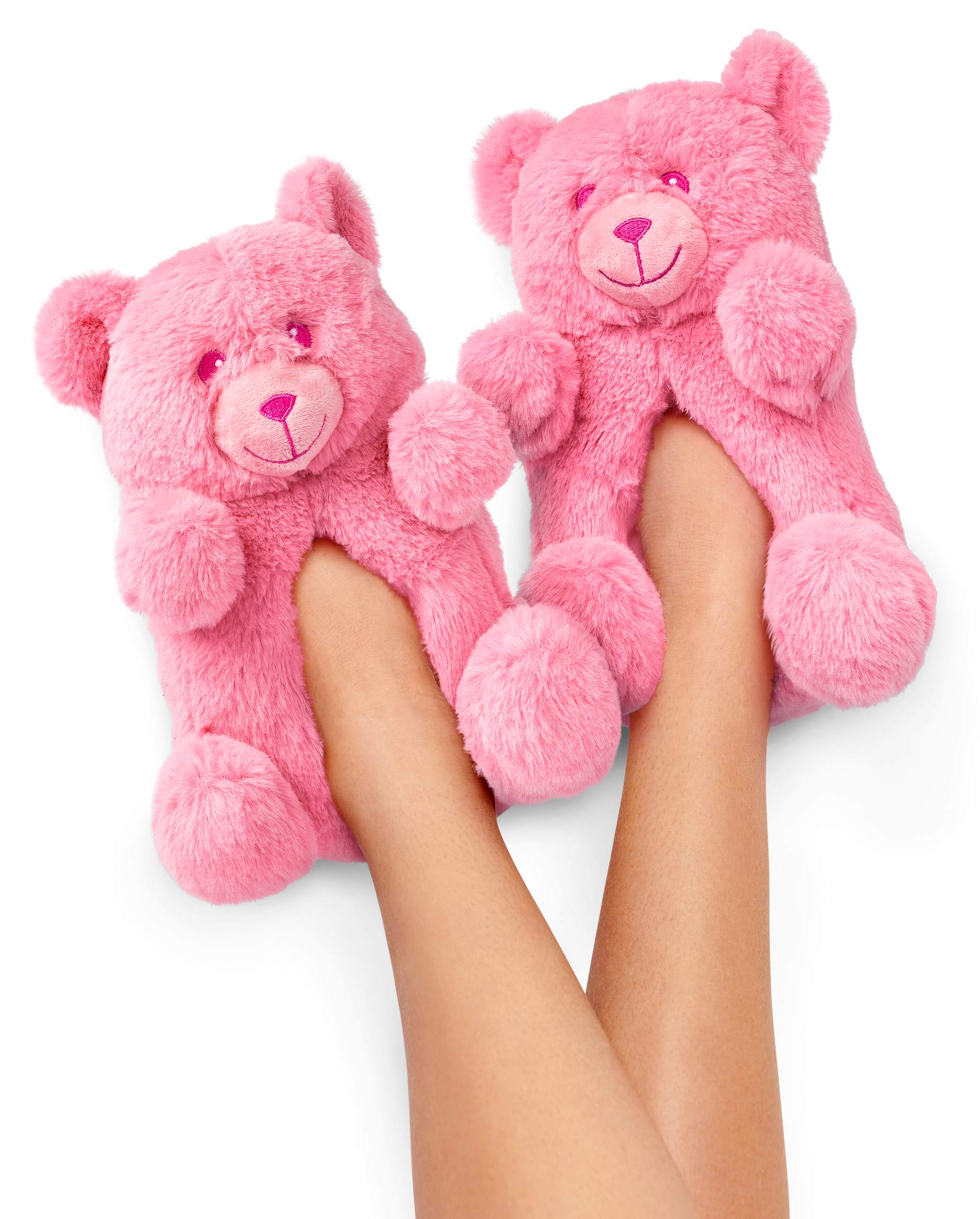 Bear Inspired Vetements Teddy Slippers Girls Bear Faux Fur