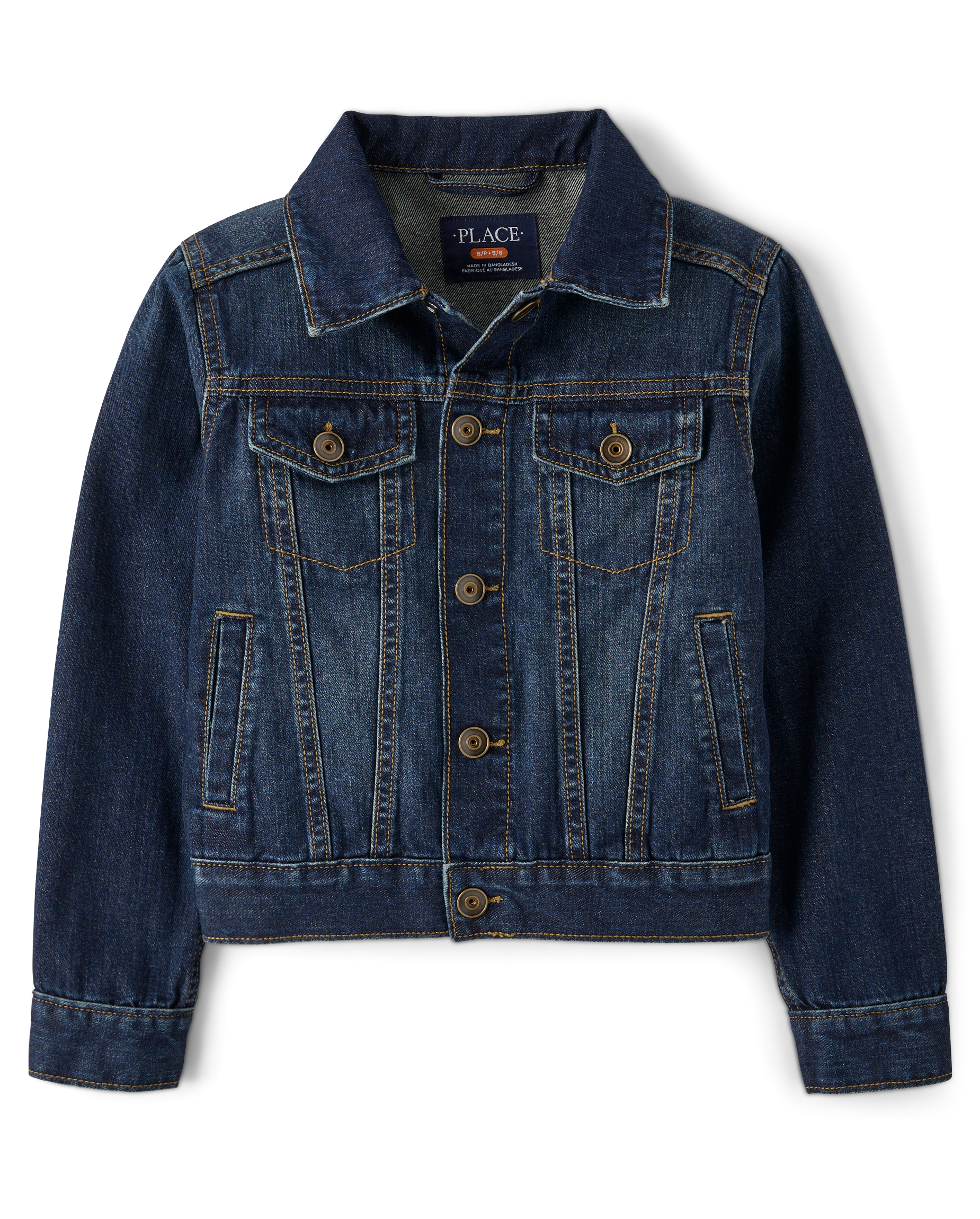 L’Appartement Boys denim Jacket Boys Long Sleeve Denim Jacket - BLUE | The Children's Place
