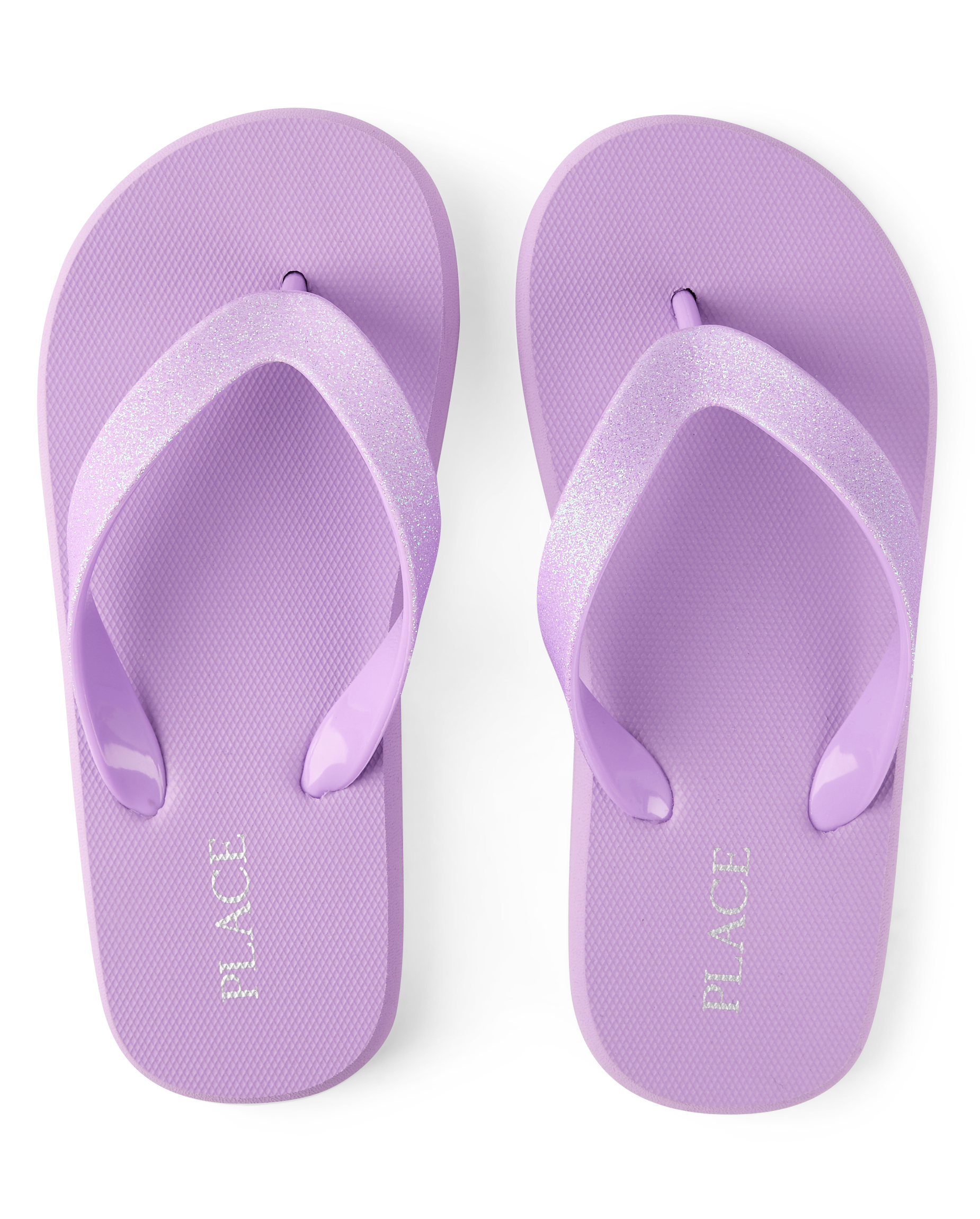 Girls Glitter Platform Flip Flops PURPLE The Children's Place