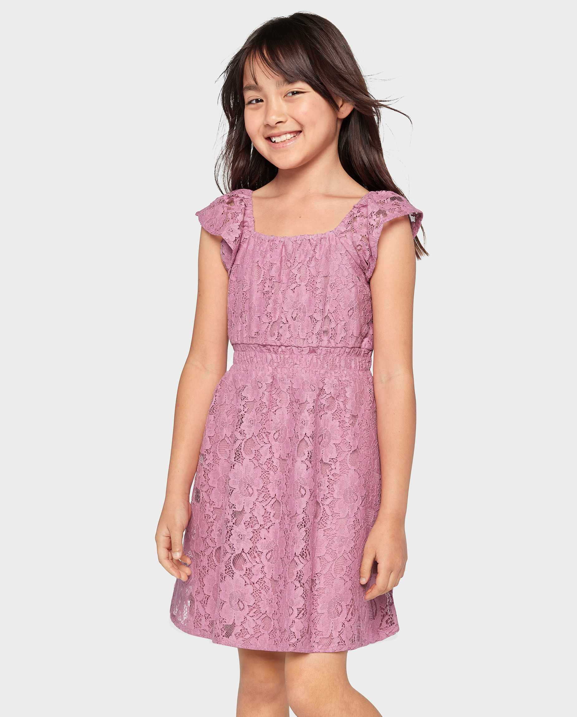 Smocked Purple Tiered Lace Dress 3t Girls Easter Bunny Smocking Embroidered  Lace Cuff Purple Dress