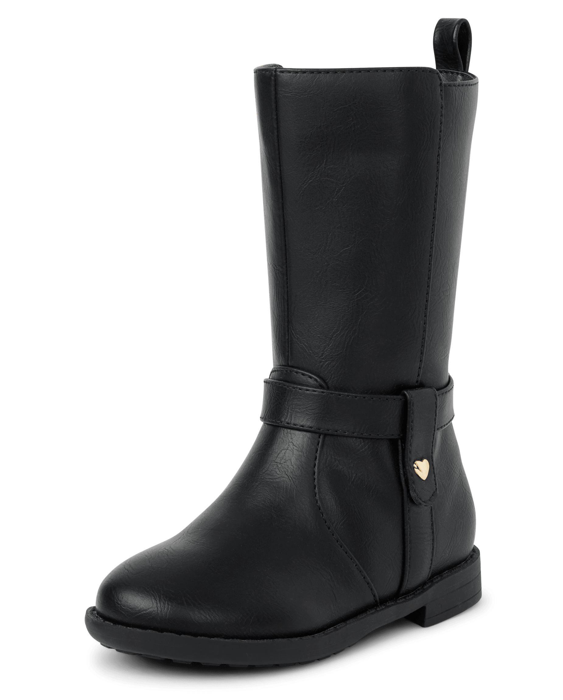 thumbnail image 2 of Lace Up Winter Boots Kids Girls Leather Lace-Up Knee High Boots - Black Combat Riding Boots For Toddler To Big Kid EQyss Micro-Tek Itch Relief Spray Dogs Cats Hot Spots 16 Oz 2 of 9
