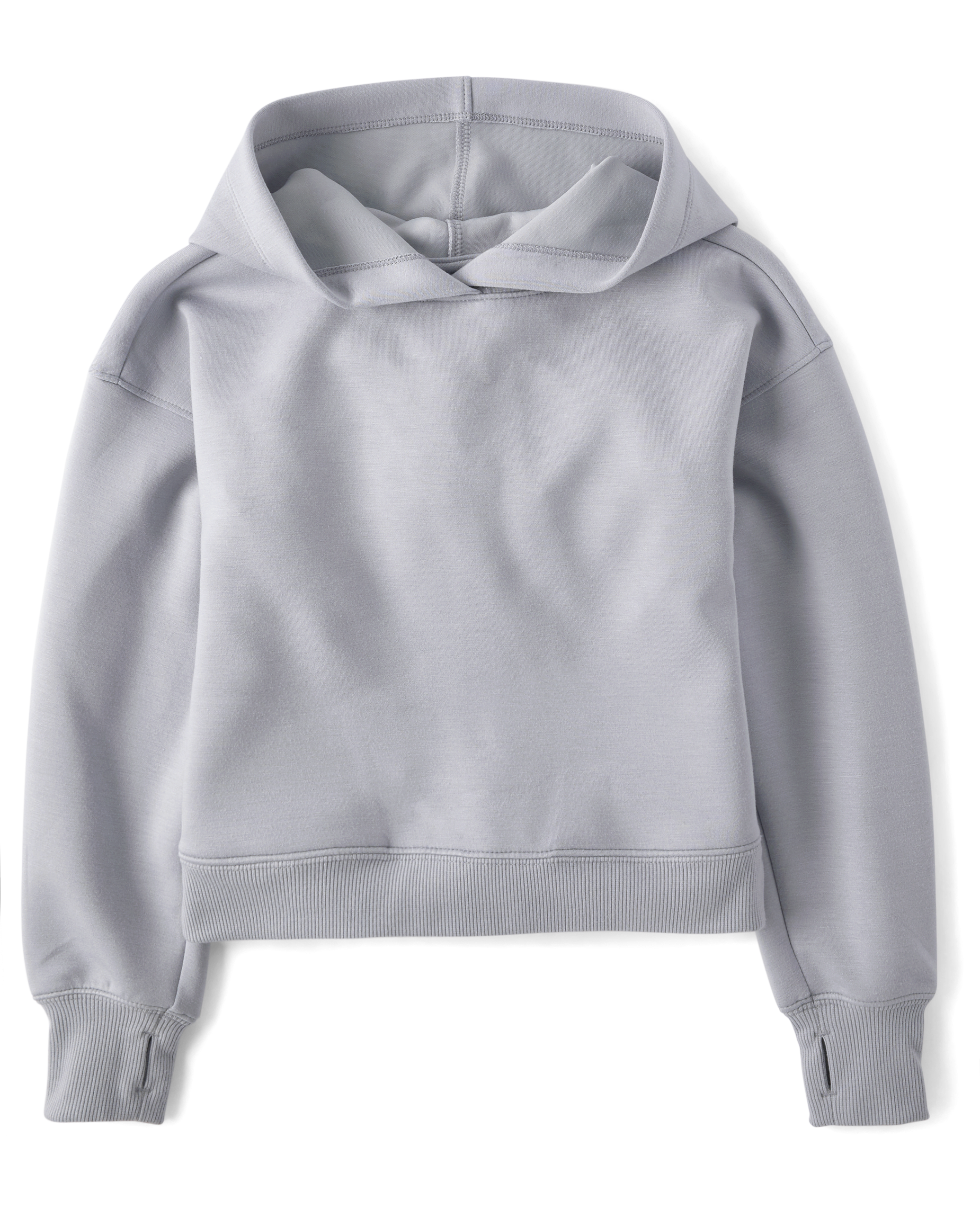 Niña Active Long Sleeve Scuba Sudaderas con capucha - PURPLE