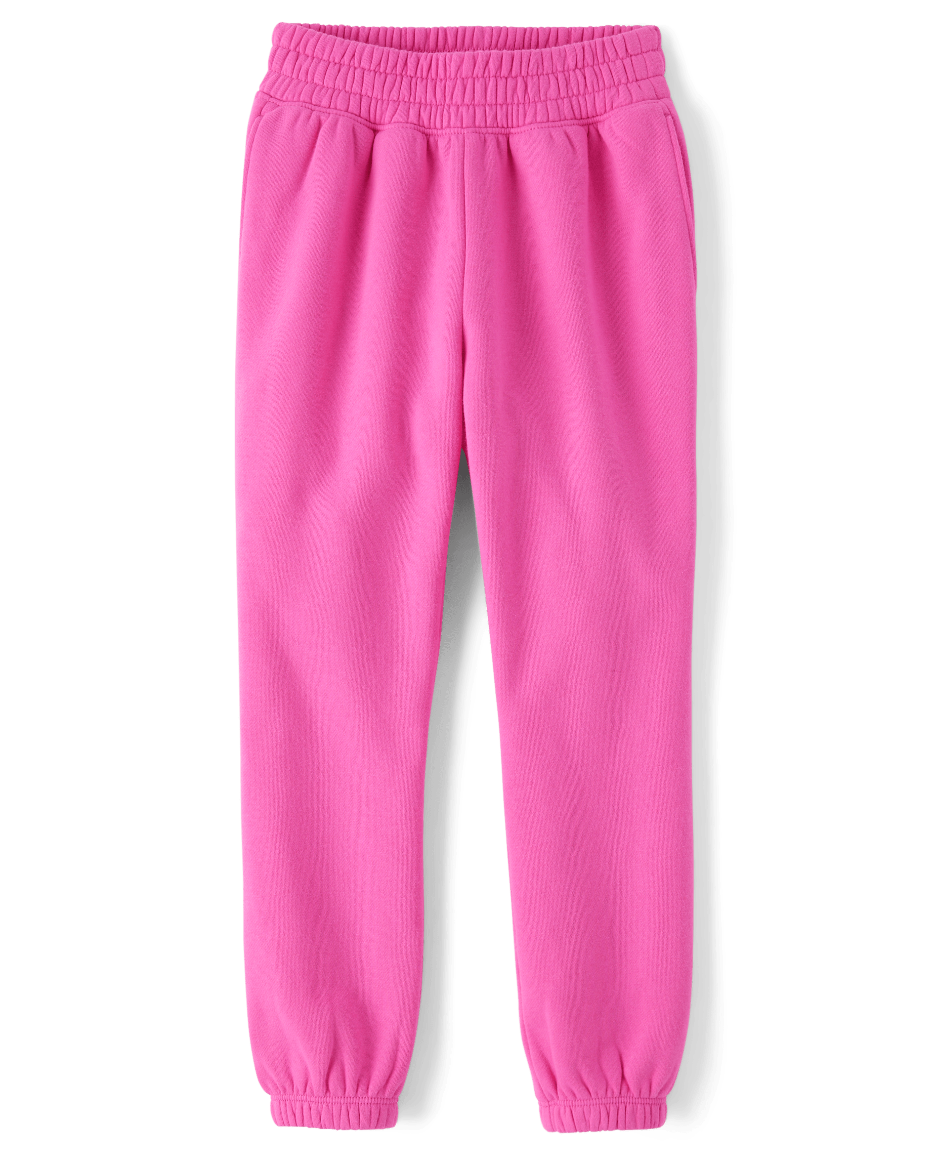 Girls Active Fleece Jogger Pants PINK The Children's Place