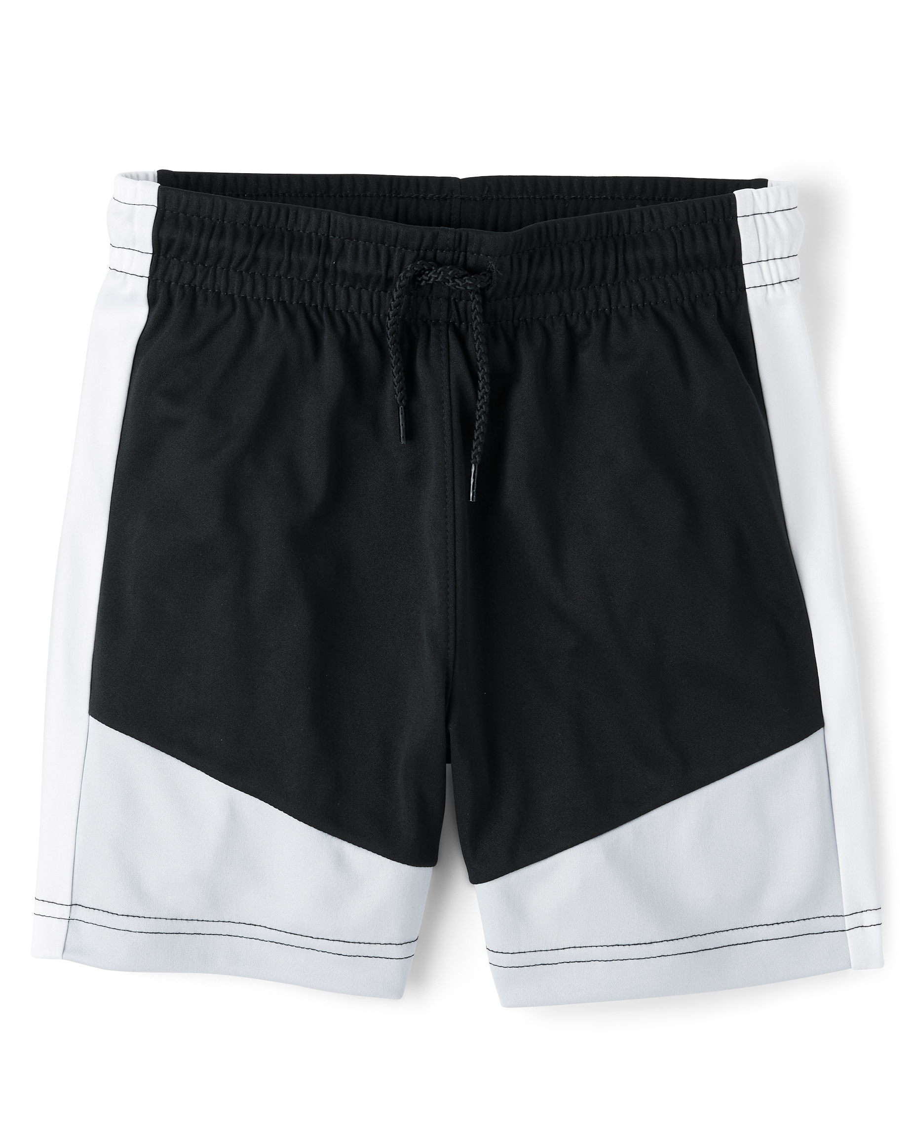 Boys Colorblock Performance Basketball Shorts - RED | The