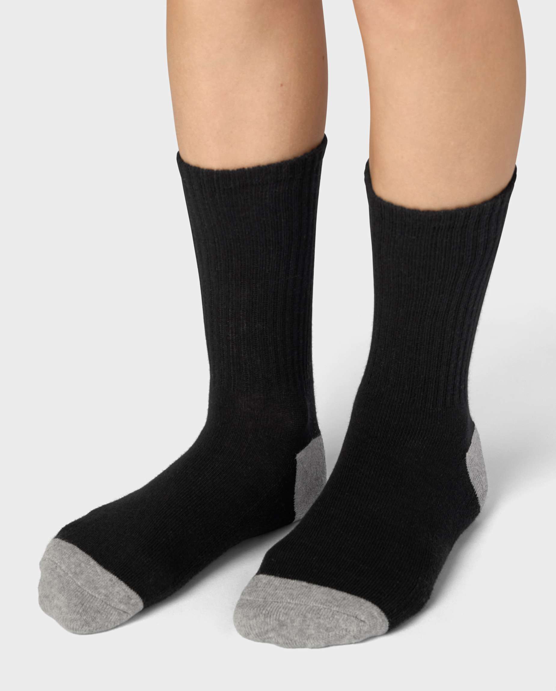 Boys Cushioned Crew Socks 10-Pack - BLACK | The Children's Place