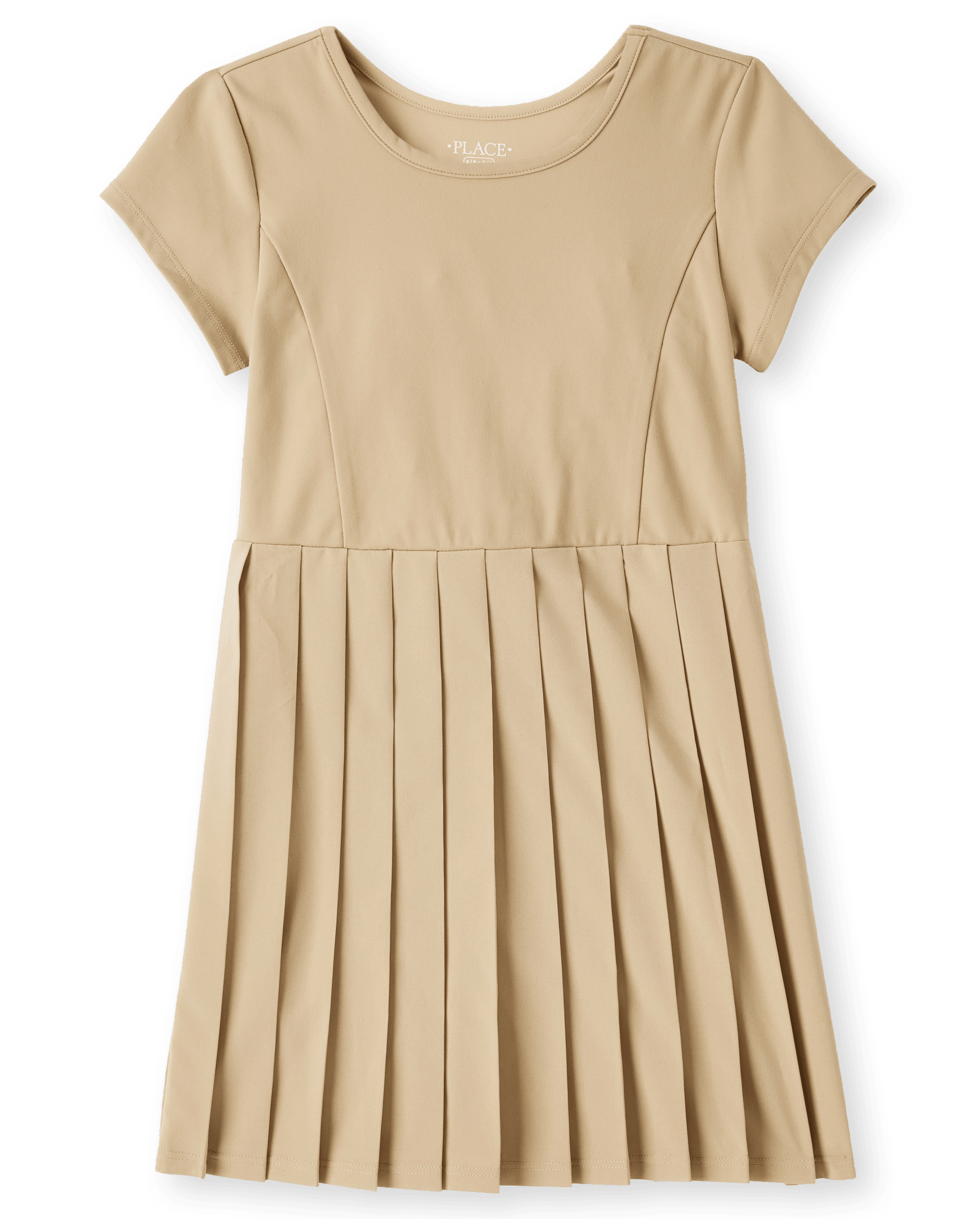 pleated uniform dress French Toast Girls 2-In-1 Pleated Dress Navy / 3T
