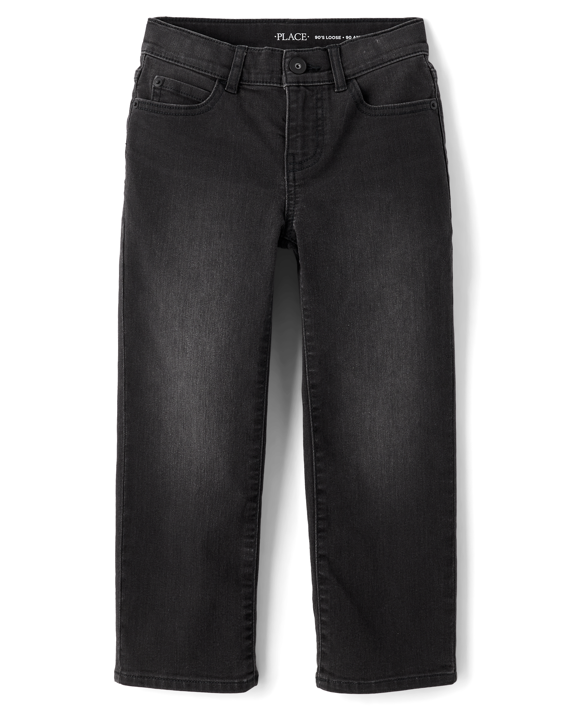 Kids Garment Dyed 90s Loose Carpenter Jeans - GREEN | The