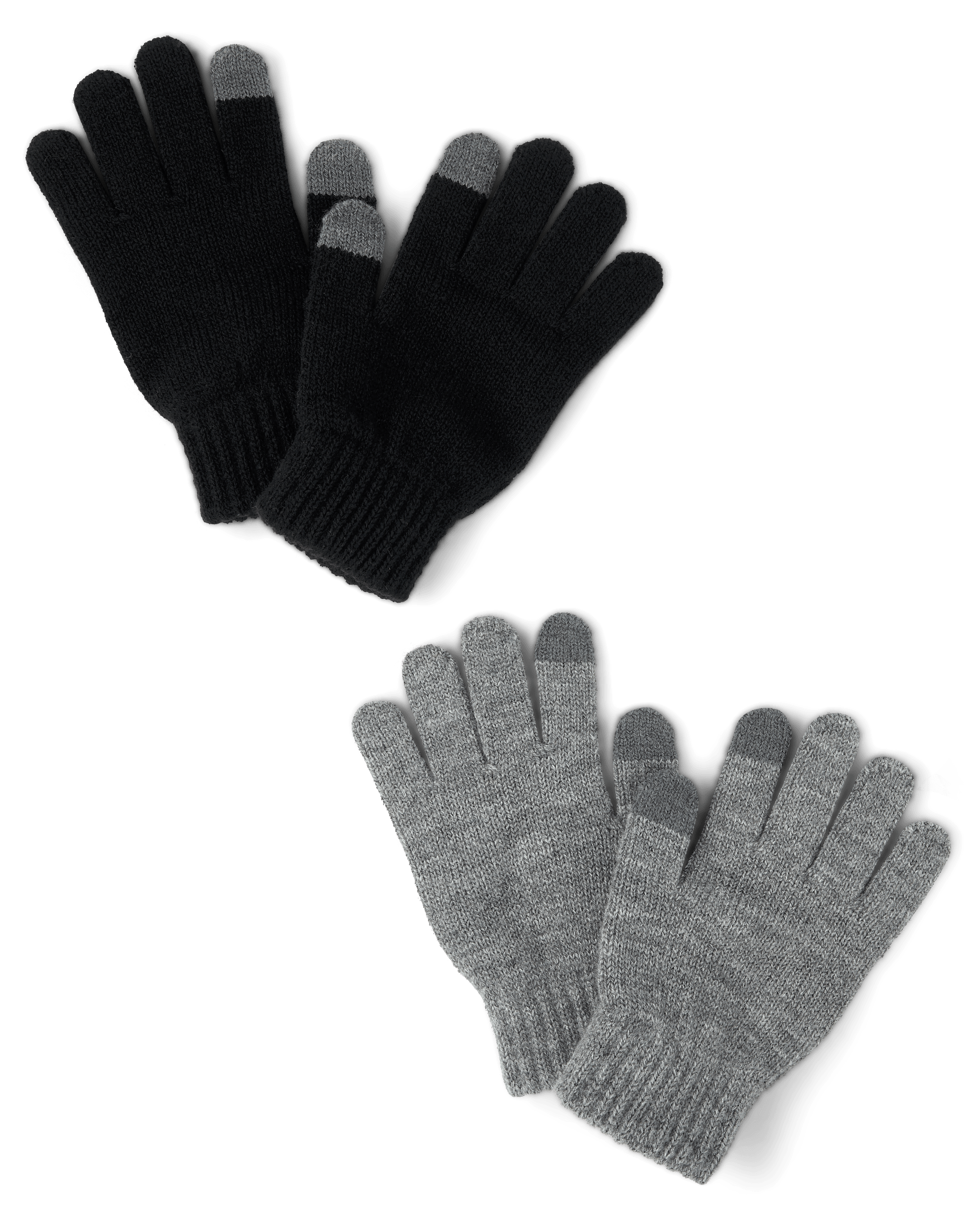 Kids Texting Gloves 2-Pack - BLACK | The Children's Place