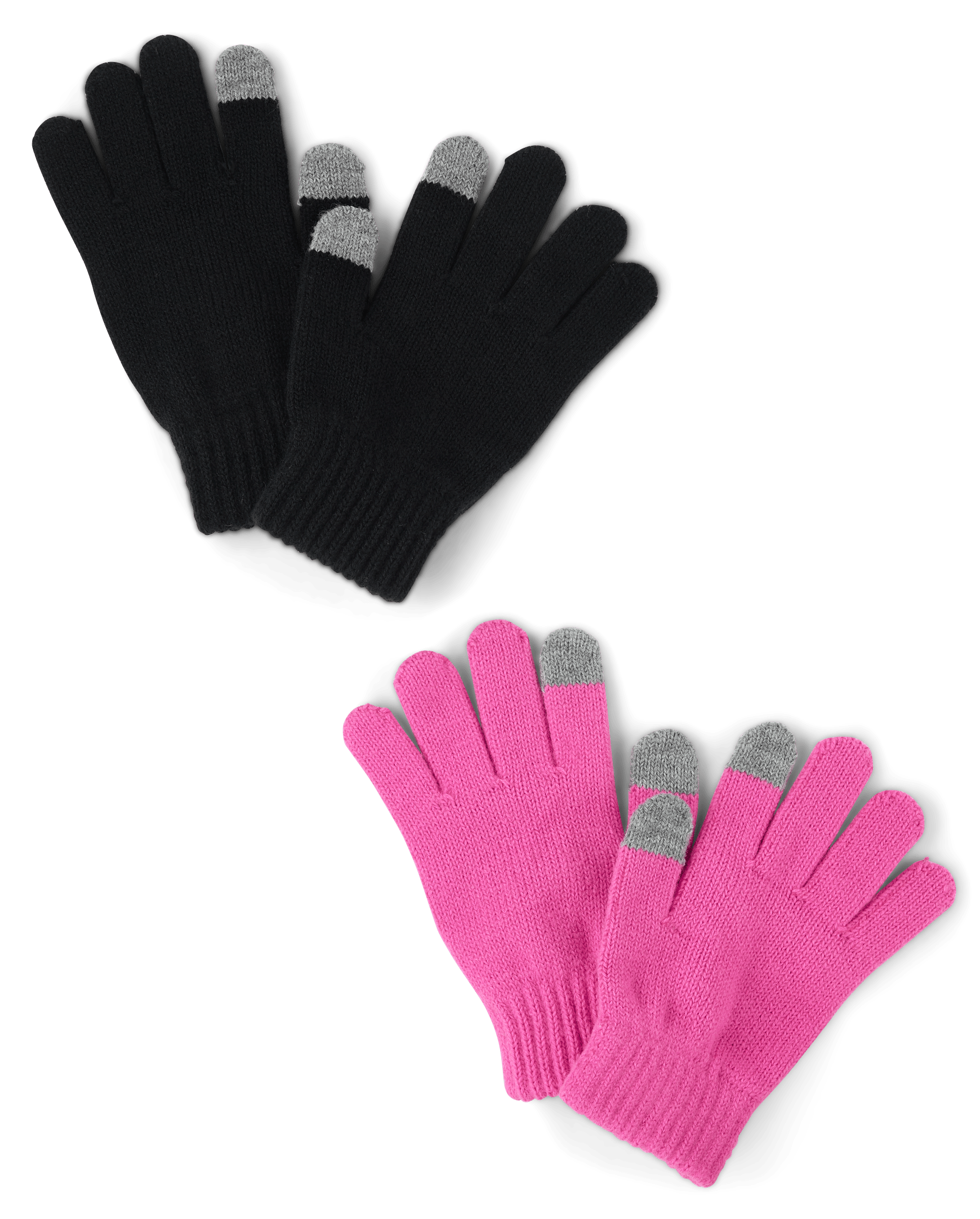 Kids Texting Gloves 2-Pack - BLACK | The Children's Place