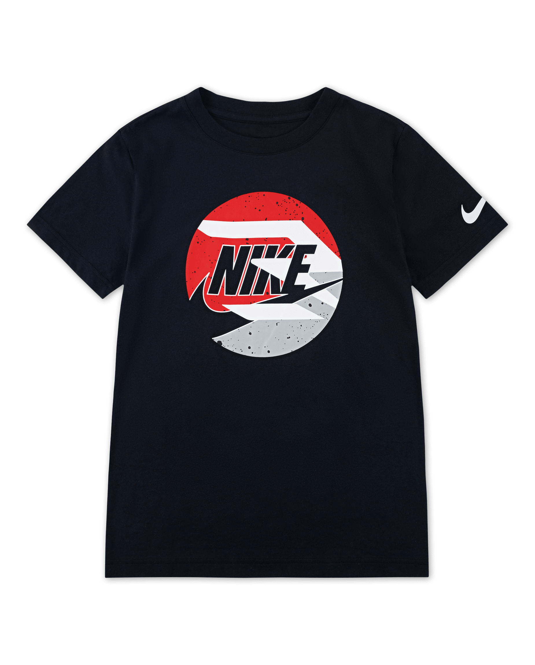 Boys Short Sleeve Nike 3BRAND by Russell Wilson Tee - BLACK | The