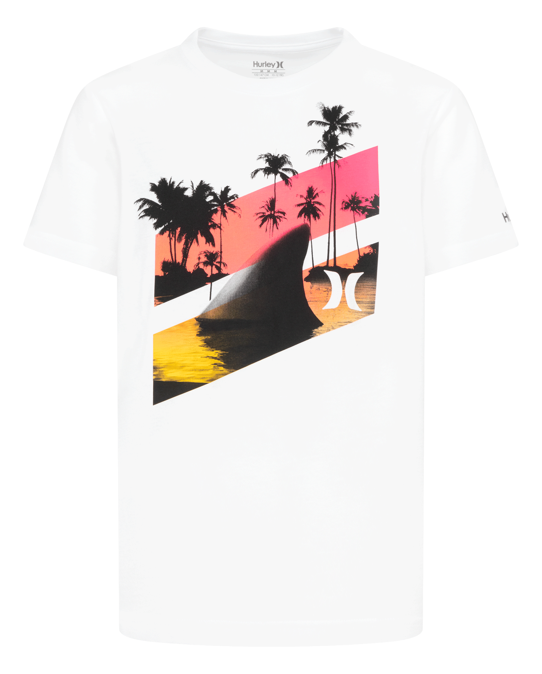 Boys Short Sleeve Hurley Tee - WHITE | The Children's Place