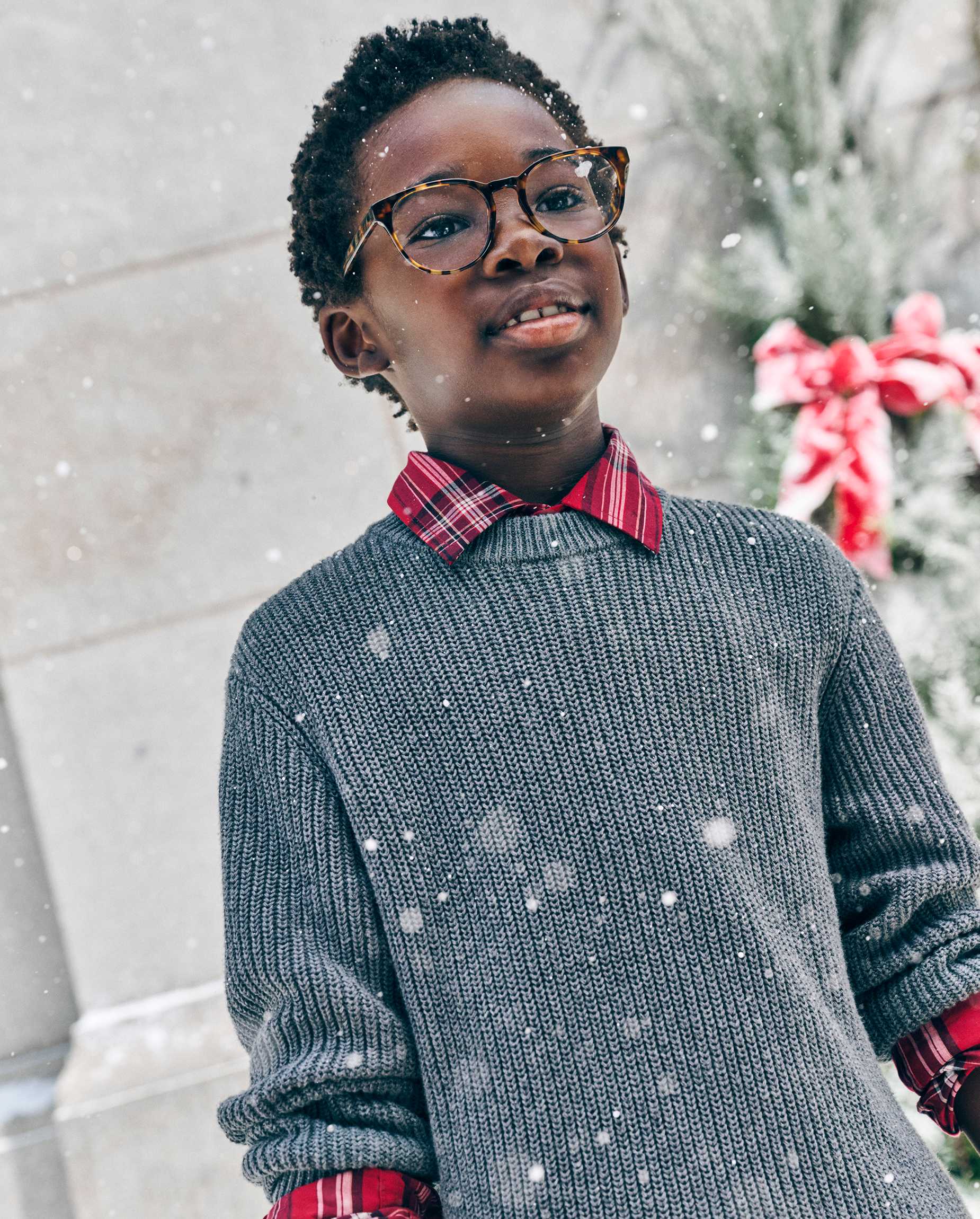 Boys Long Sleeve Shaker Stitch Sweater - BLUE | The Children's Place