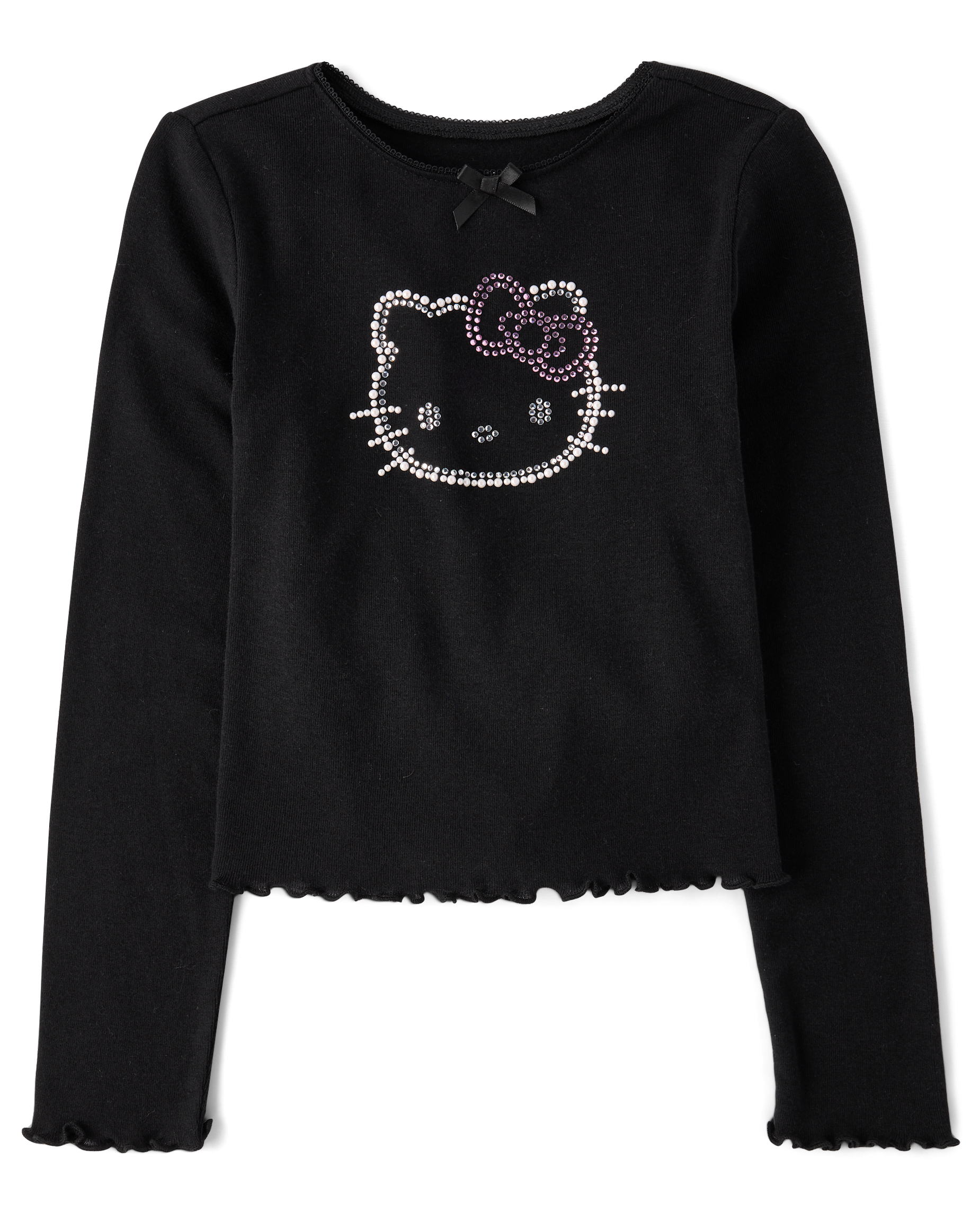 Portamonete Hello Kitty Lolly Nero