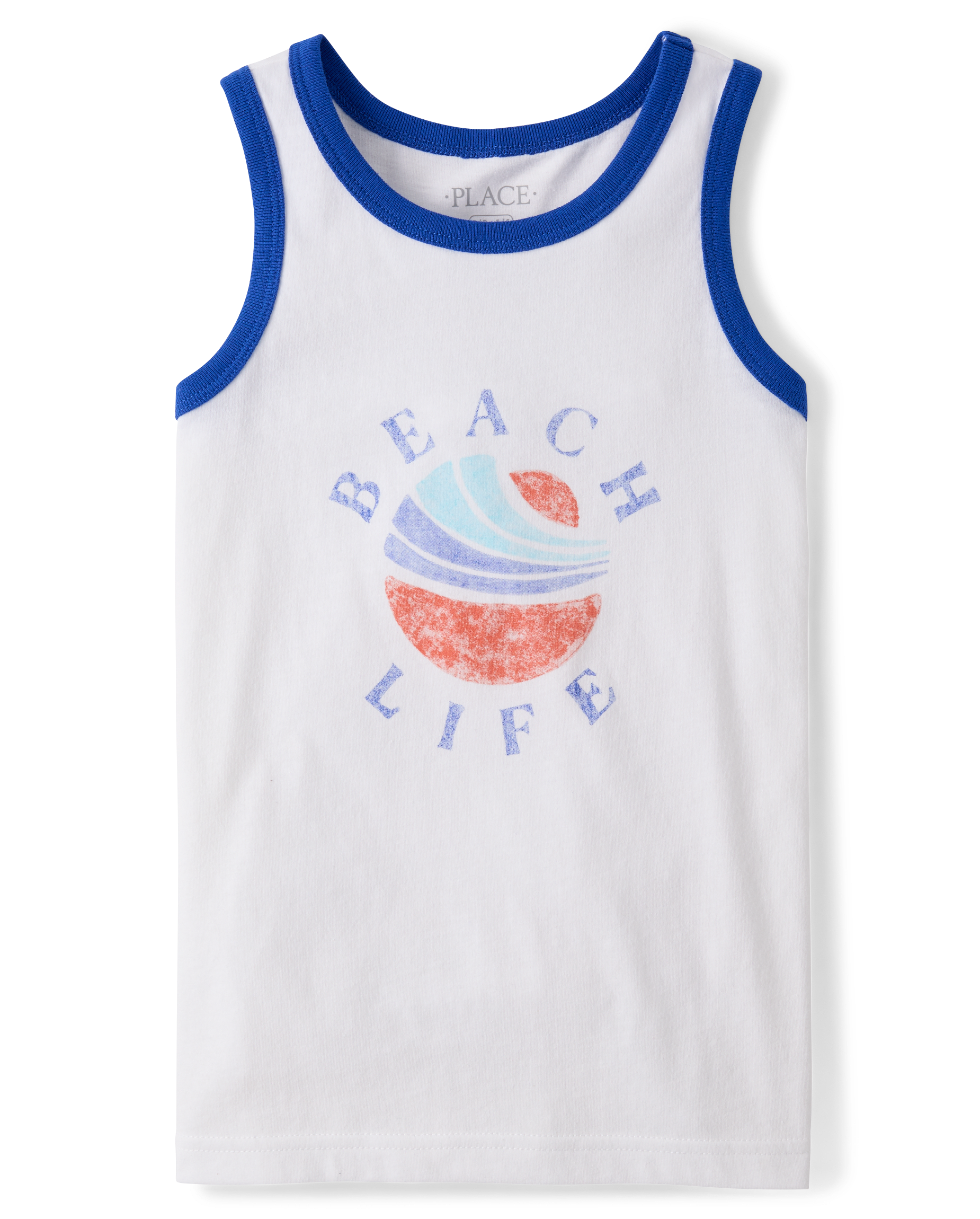 Boys Sleeveless Graphic Tank Top - WHITE | The Children's Place