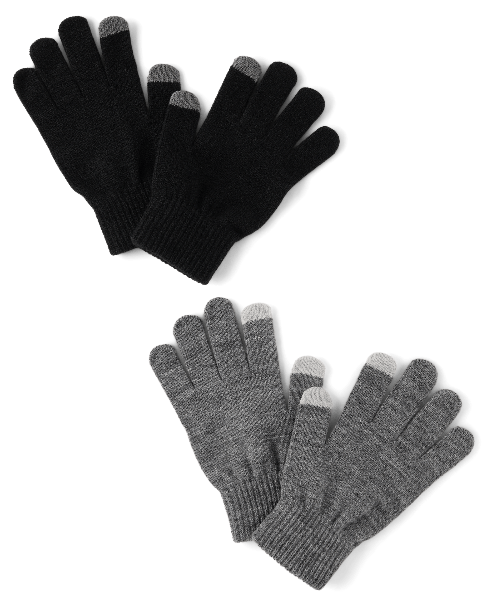 Kids Texting Gloves 2-Pack - BLACK | The Children's Place