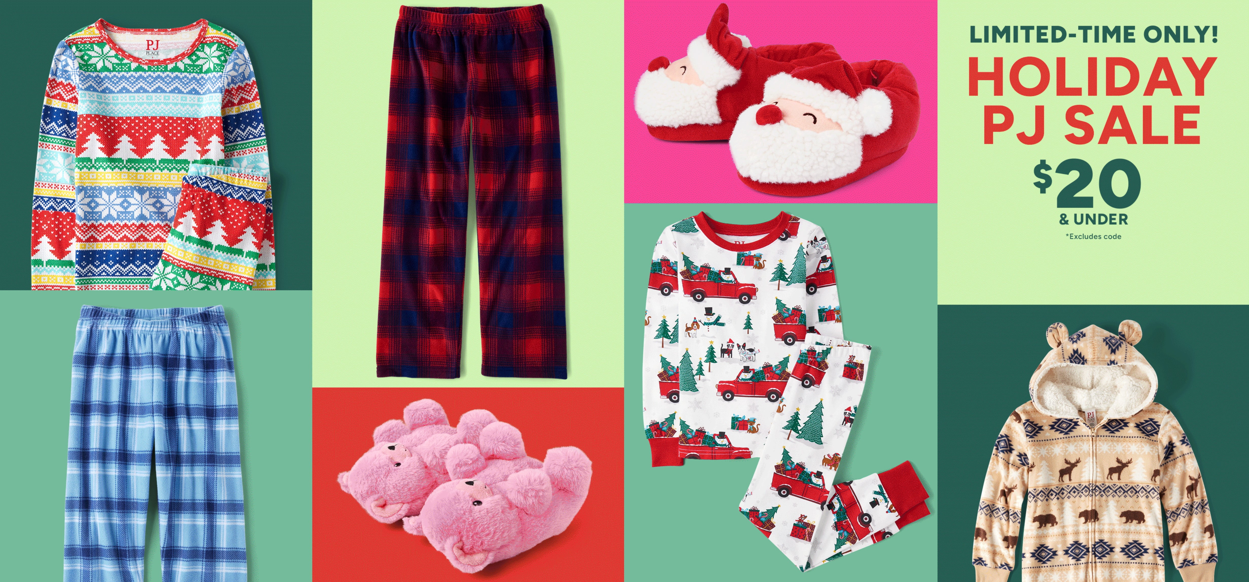 holiday pj sale