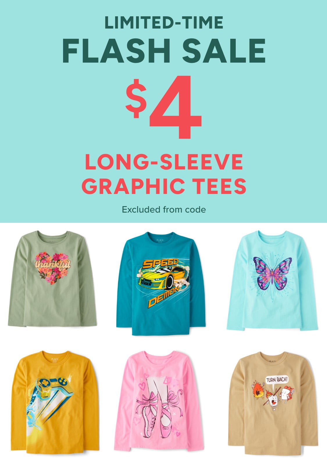 Graphic Tee Flash Sale 