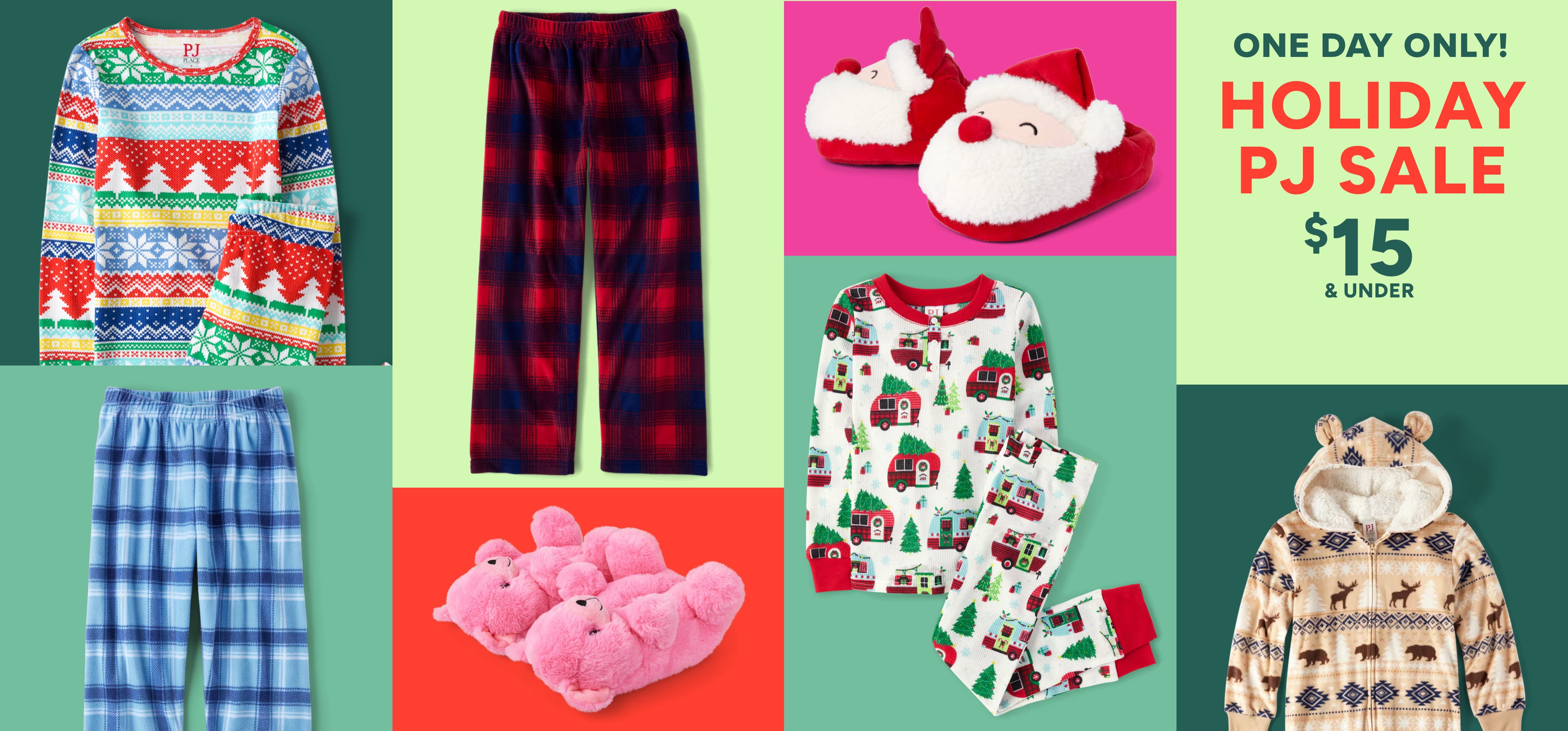 holiday pj sale