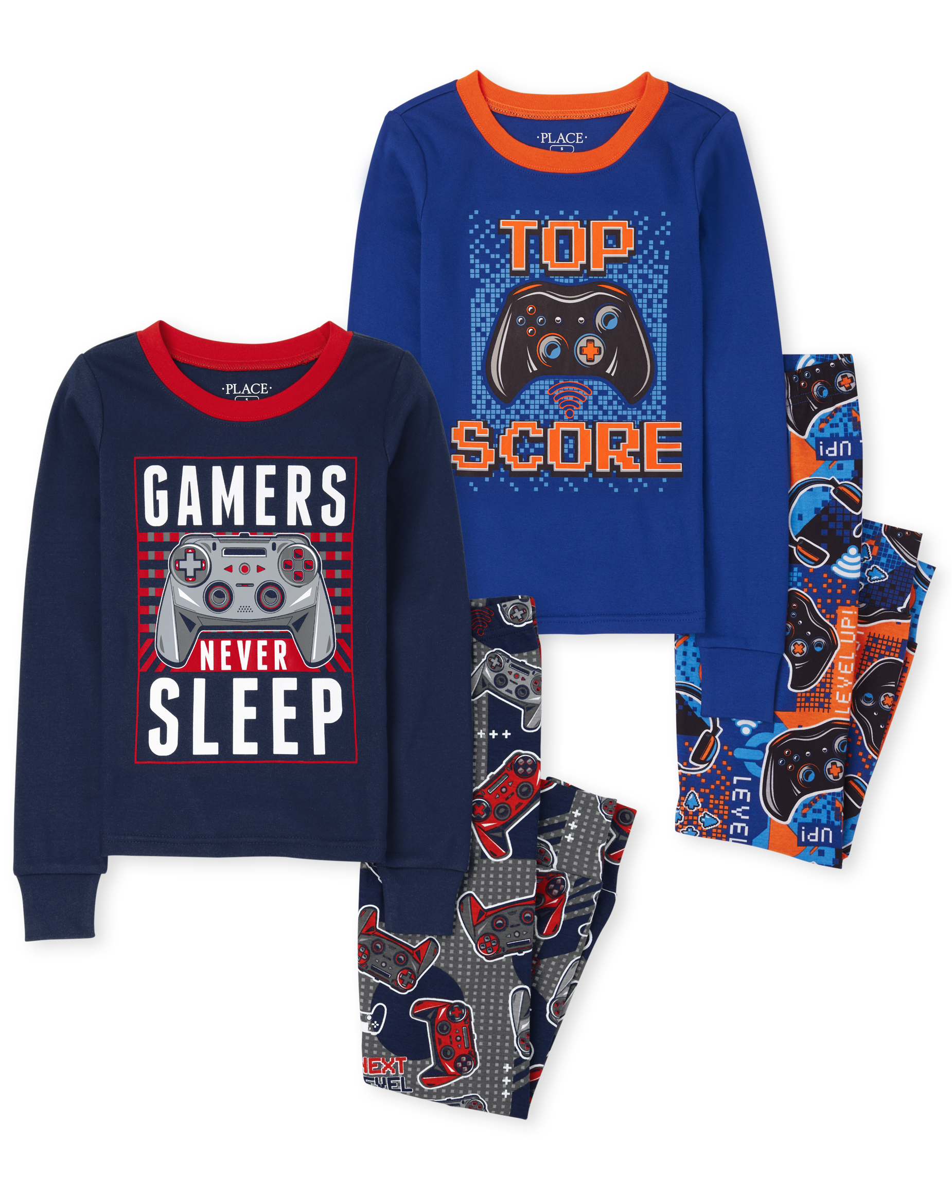 Boys Pajamas Set Size 8 Super Cute