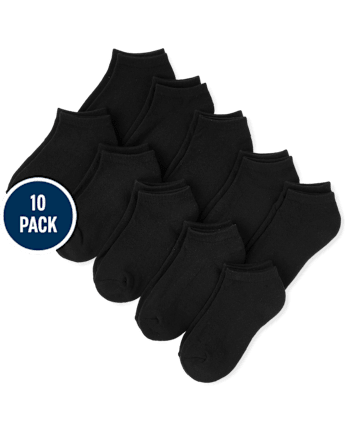 Kids Ankle Socks 10-Pack
