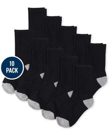 Paquete de 10 calcetines para niños