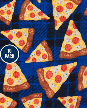 Boys Print Brief Underwear 10-Pack