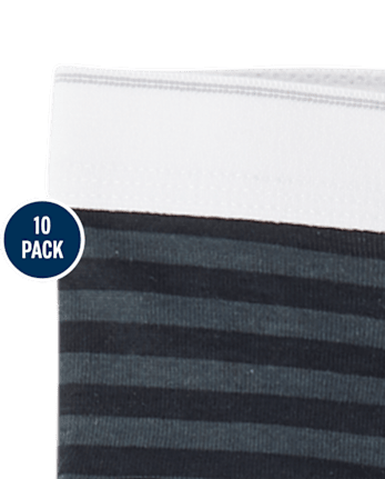 Ropa interior breve para niños, paquete de 10