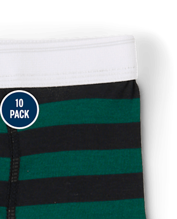 Calzoncillos tipo bóxer para niño Ropa interior paquete de 10