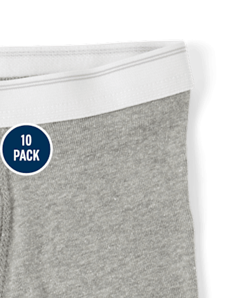 Lot de 10 boxers pour garçons