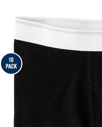 Lot de 10 boxers pour garçons