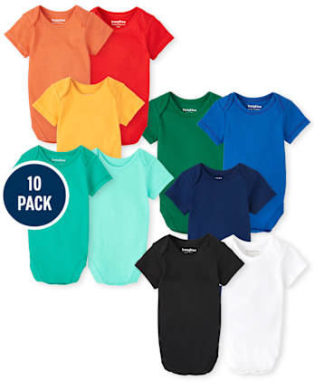 Lot de 10 cache-couches bébé unisexe