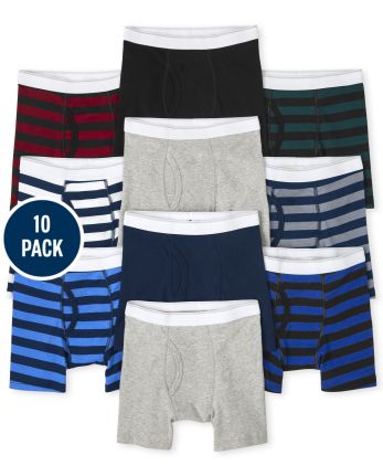 The Childrens Place Big Boys 7 Pack Novelty Printed Brief Set