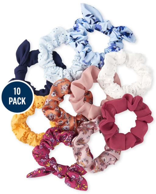Girls Scrunchie 10-Pack