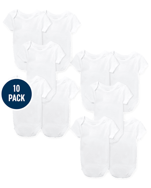 Baby Bodysuit 10-Pack