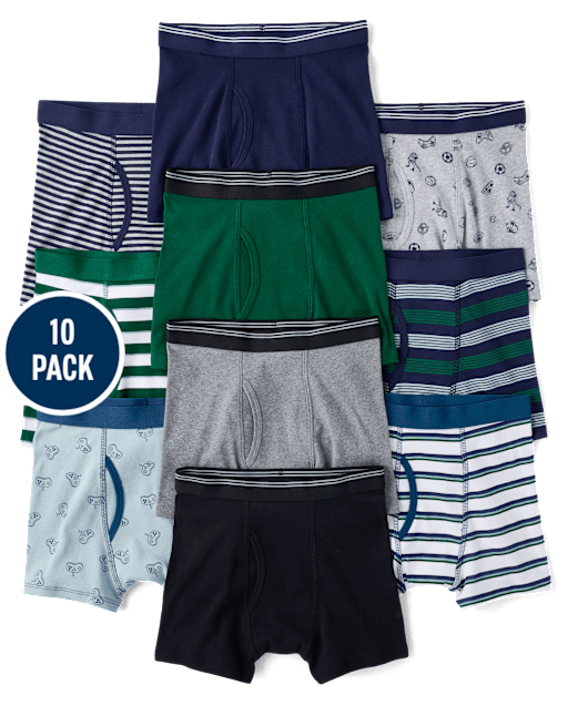 Boys Video Game Boxer Brief Underwear 10-Pack