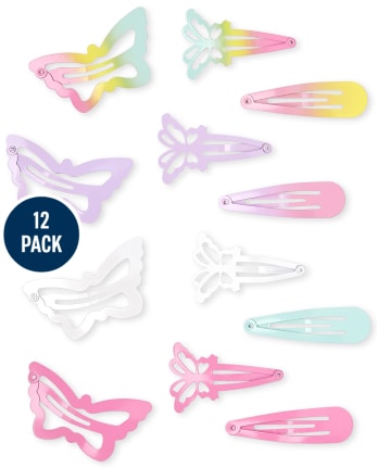 Baby Clothes Pins (12 Pack) - White