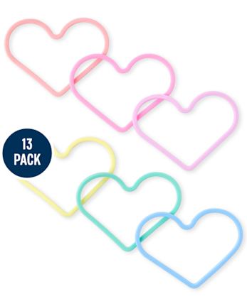 Girls Coil Bracelet 13-Pack