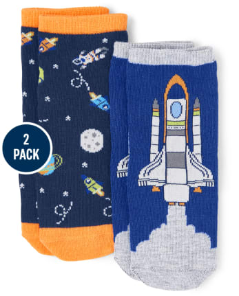 Unisex Midi Socks 2-Pack - Future Astronaut