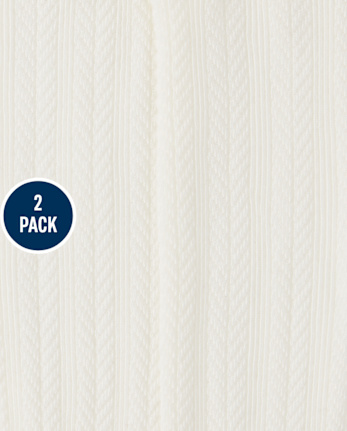 Girls Floral Tights 2-Pack - Tree House