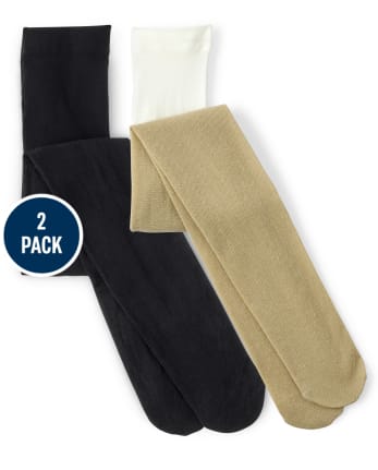 Girls Metallic Tights 2-Pack - Perfect Present
