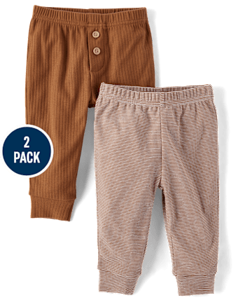 Baby Striped Pants 2-Pack - Homegrown By Gymboree