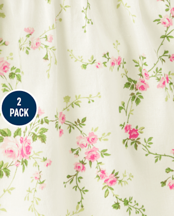 Baby Girls Floral Dress 2-Piece Outfit Set - Homegrown by Gymboree