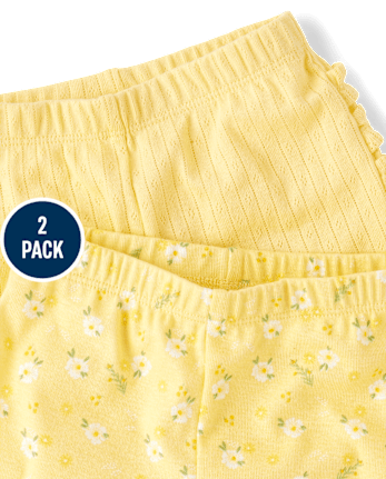 Lot de 2 leggings fleuris pour bébé fille - Homegrown by Gymboree