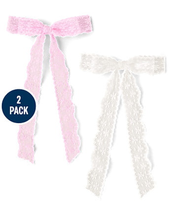 Girls Bow Hair Clip 2-Pack