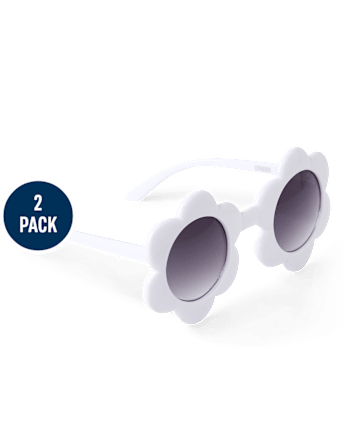 Girls Floral Bow Sunglasses 2-Piece Accessory Set - Swim Shop